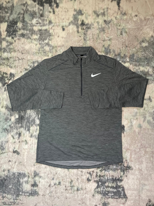 Nike Grey Quilted 1/4 Zip
