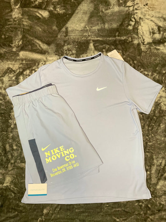 Nike Cobalt Shorts And T-shirt Set