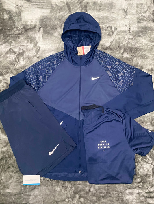 Nike Navy Running Division Set