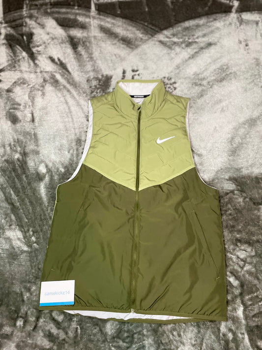 Nike Khaki Green Body Warmer
